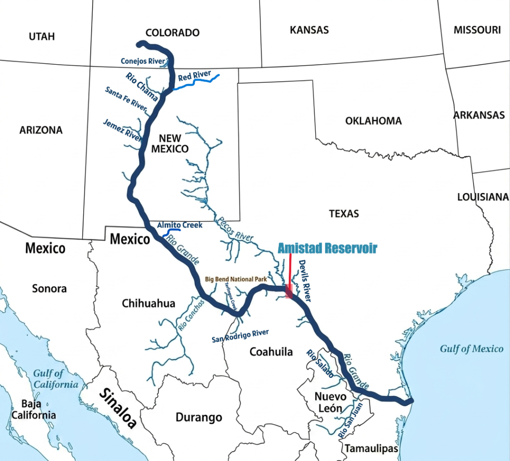 Tributaries of the Rio Grande